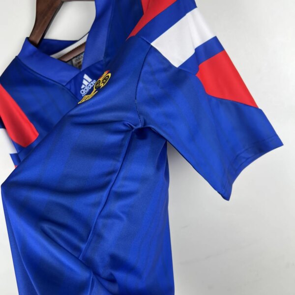 92-94 France Home Retro Jersey - Image 4