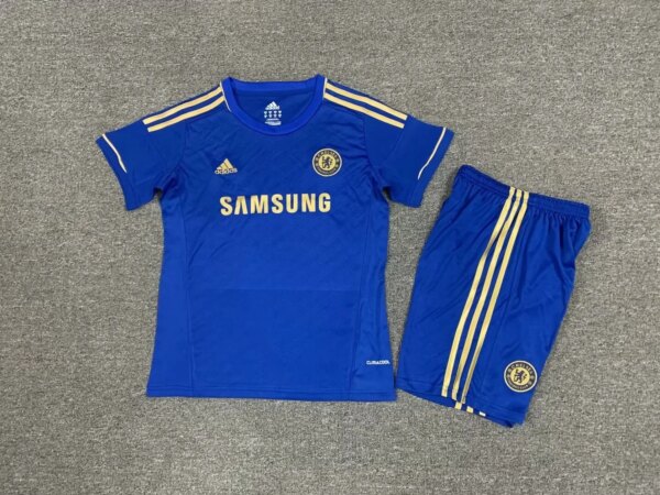 Retro 12-13 Chelsea  Home Kids Kit