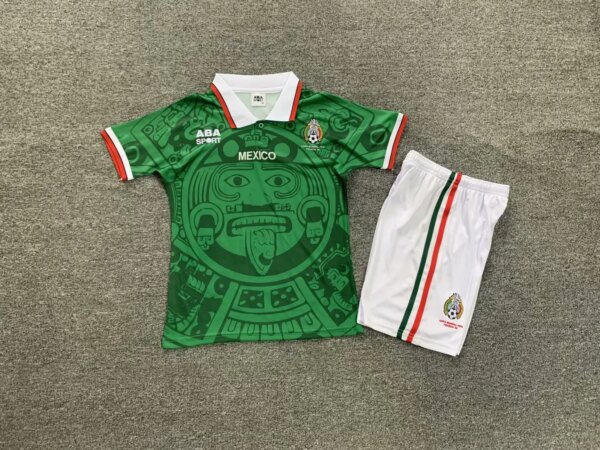 Retro 1998 Mexico Home Kids Kit