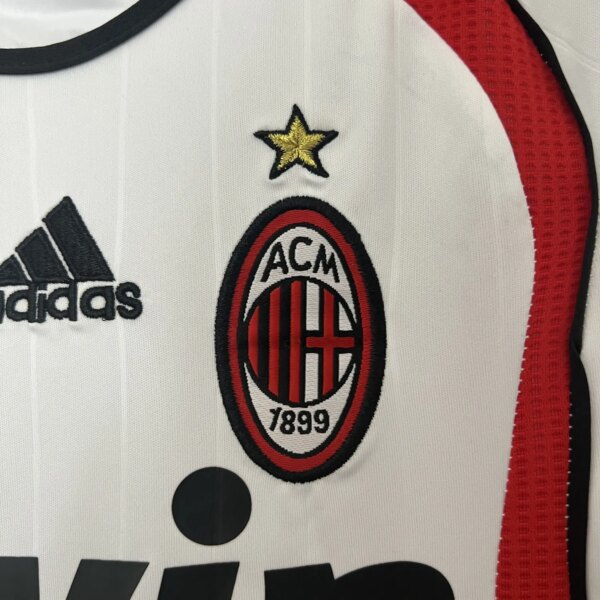 Retro 06-07 AC Milan Away Champions Leagu Kids Kit - Image 2