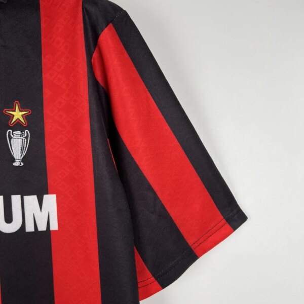 89-90 AC Milan Home Retro Jersey - Image 2