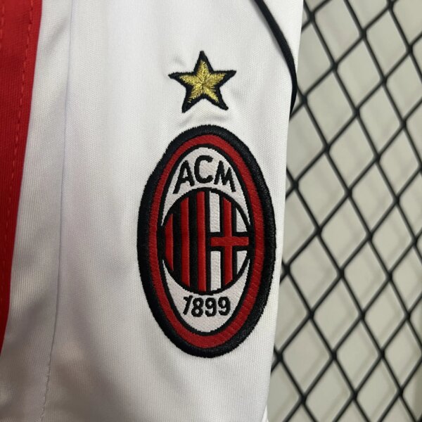 Retro 06-07 AC Milan Away Champions Leagu Kids Kit - Image 4
