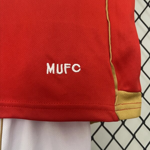 Retro 06-07 Manchester United Home Kids Kit - Image 3