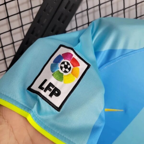 07-08 Barcelona Away Retro Jersey - Image 6