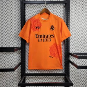24-25 Real Madrid Y3 Orange Fans Jersey