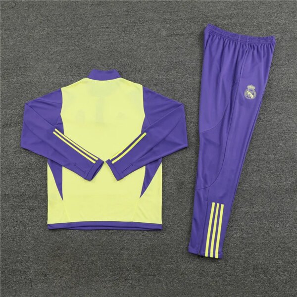 23-24 Real Madrid Yellow Training Suit - Image 10