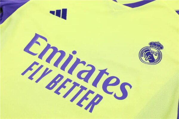 23-24 Real Madrid Short Sleeve Training Suit - Image 2