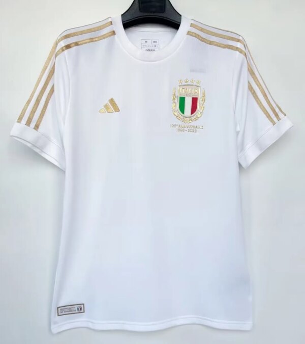 2023 Italy White 125 Years Jersey