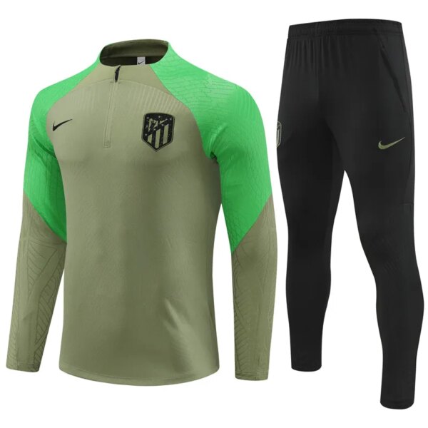 23-24 Atletico Madrid Green Player Version Training Suit