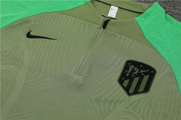 23-24 Atletico Madrid Green Player Version Training Suit - Image 3