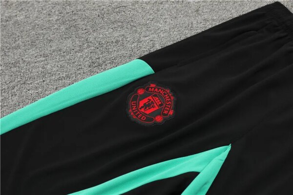 23-24 Manchester United Green Training Suit - Image 8