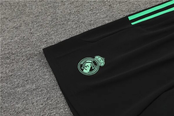23-24 Real Madrid Green Short Sleeve Training Suit - Image 8