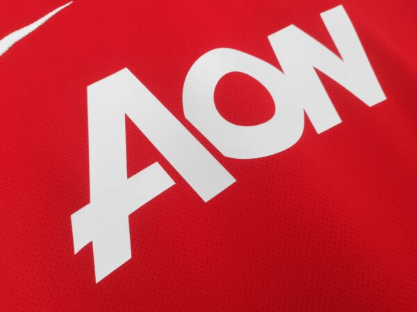 2010-11 Manchester United Home Retro Jersey - Image 2