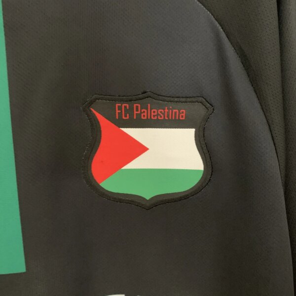 23-24 Palestine Black Fans Jersey - Image 2