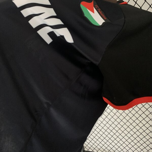 23-24 Palestine Black Fans Jersey - Image 3