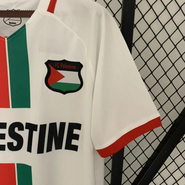 23-24 Palestine White Fans Jersey - Image 2