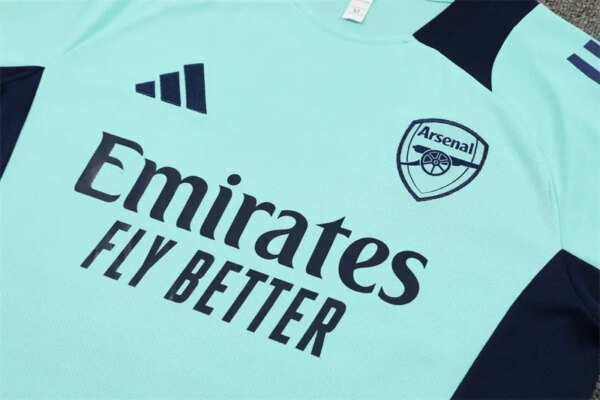 24-25 Arsenal Short Sleeve Training Suit - Image 2