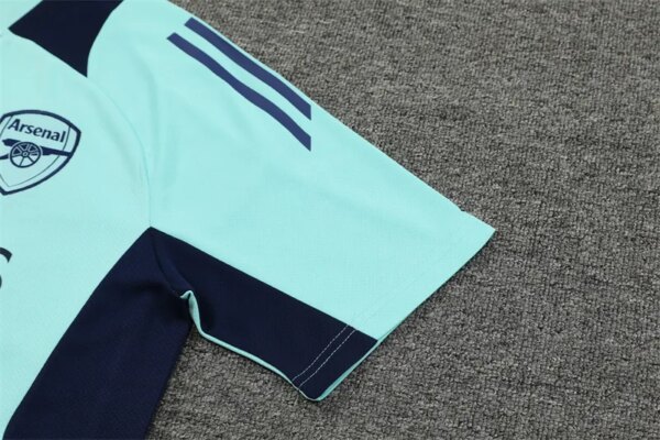 24-25 Arsenal Short Sleeve Training Suit - Image 3