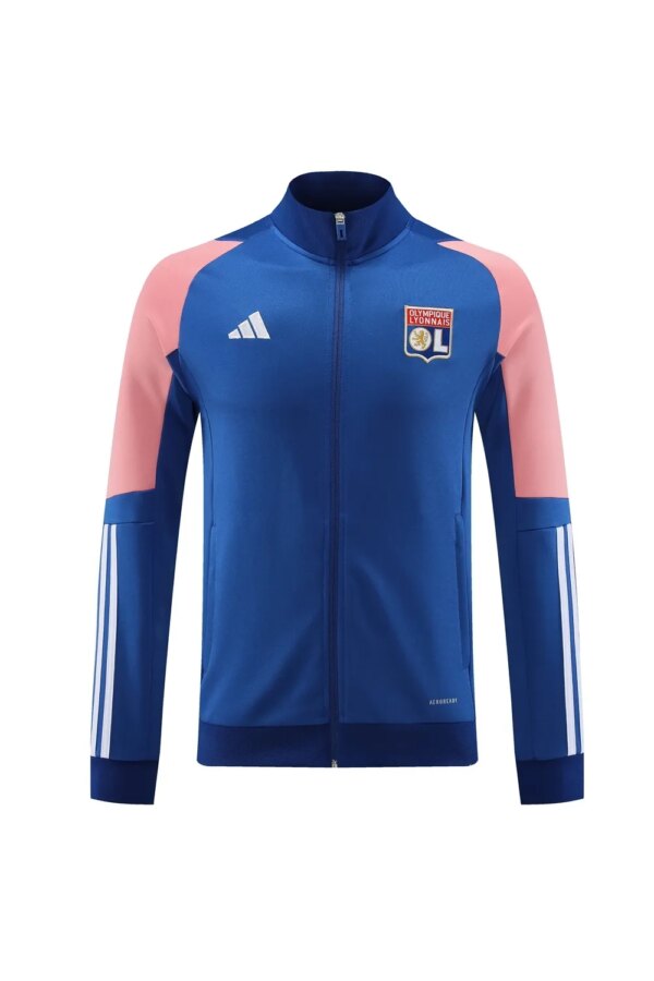 23-24 Olympique Lyonnais Jacket Tracksuit - Image 2