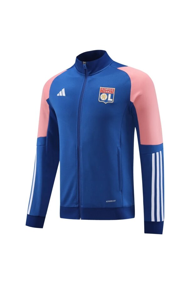 23-24 Olympique Lyonnais Jacket Tracksuit - Image 3