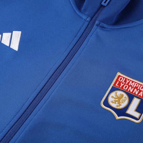 23-24 Olympique Lyonnais Jacket Tracksuit - Image 9