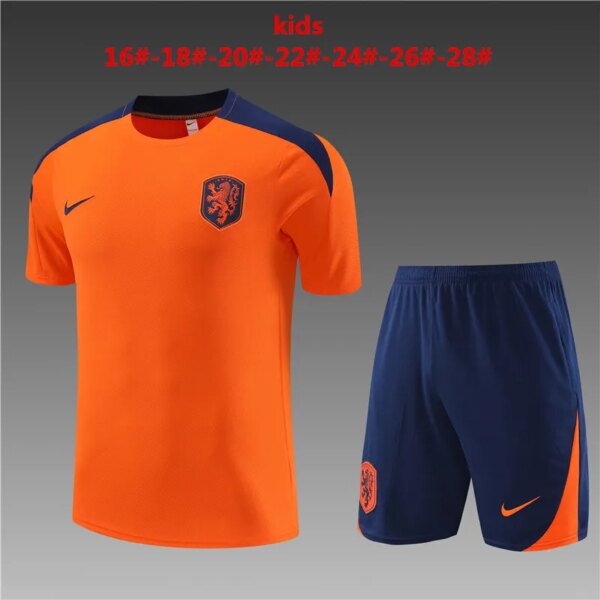 24-25 Netherlands Short Sleeve Training Suit - Image 3