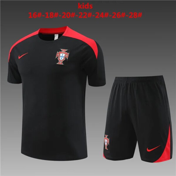 24-25 Portugal Short Sleeve Training Suit - Image 3