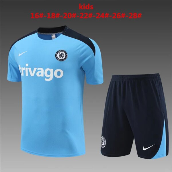 24-25 Chelsea Short Sleeve Training Suit - Image 3