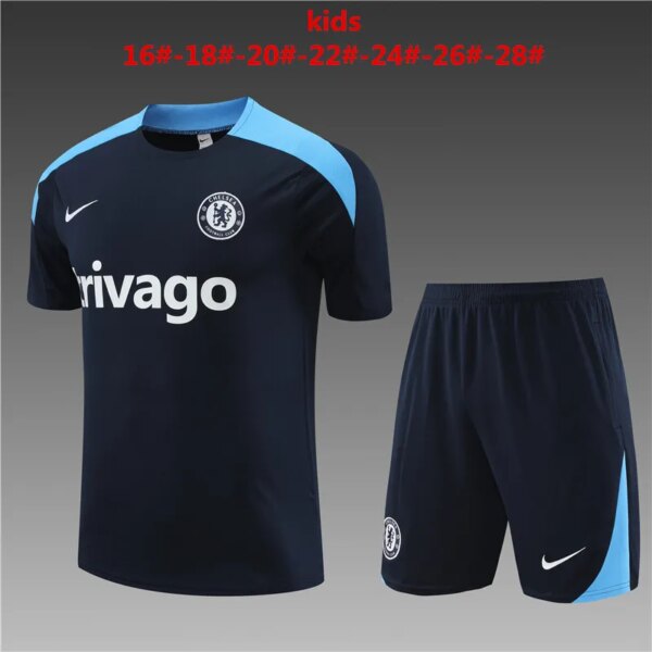 24-25 Chelsea Short Sleeve Training Suit - Image 3