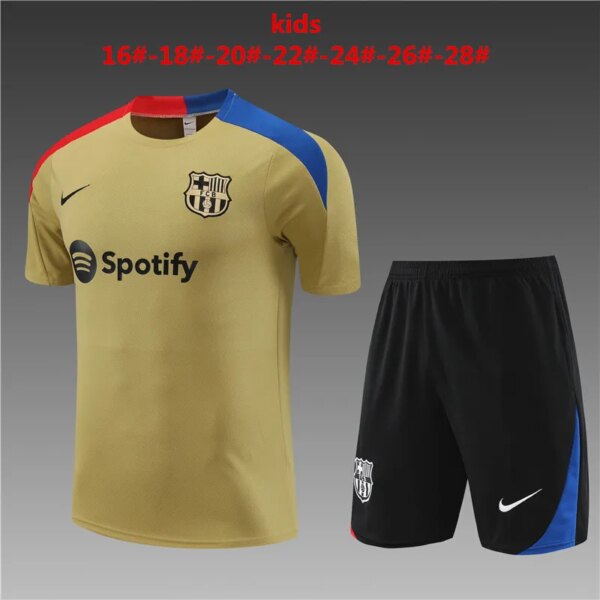 24-25 Barcelona Short Sleeve Training Suit - Image 3