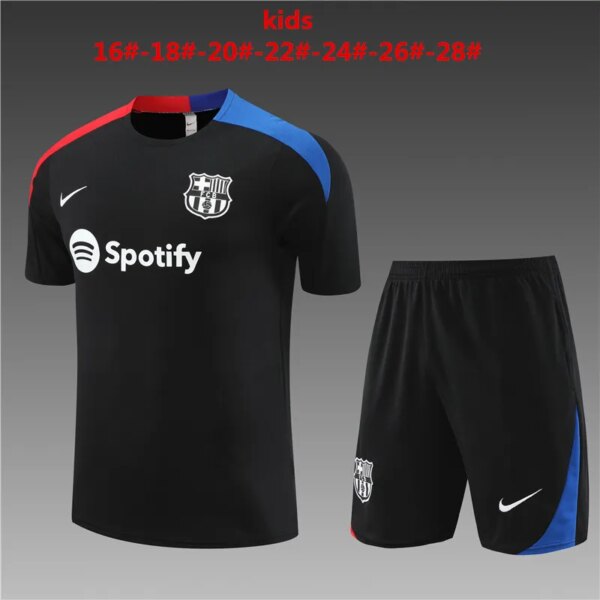 24-25 Barcelona Short Sleeve Training Suit - Image 3
