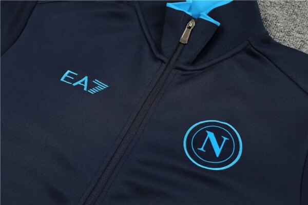23-24 Napoli Blue Jacket Tracksuit - Image 5