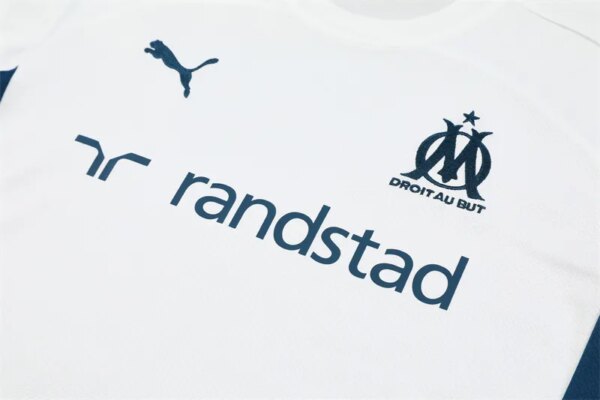 24-25 Olympique Marseille Short Sleeve Training Suit - Image 3