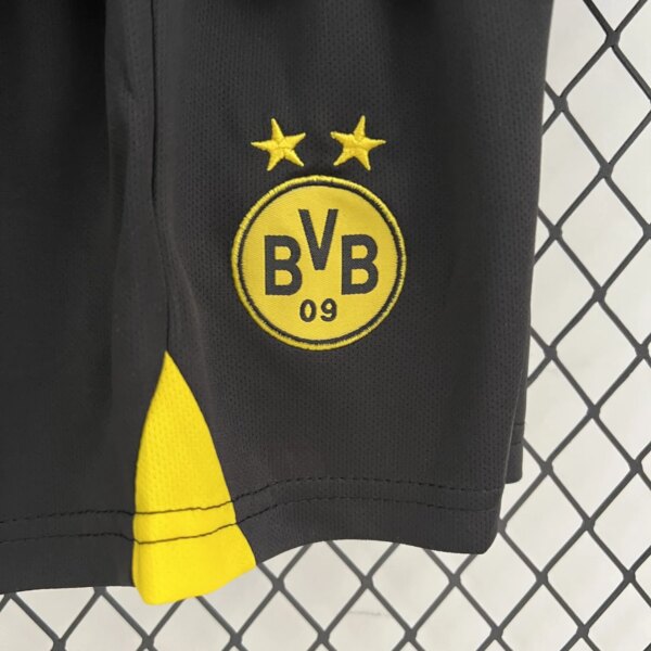 23-24 Borussia Dortmund Away Kids Kit - Image 4