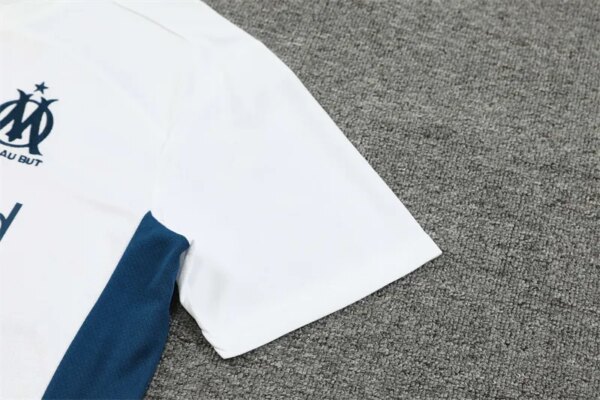 24-25 Olympique Marseille Short Sleeve Training Suit - Image 4
