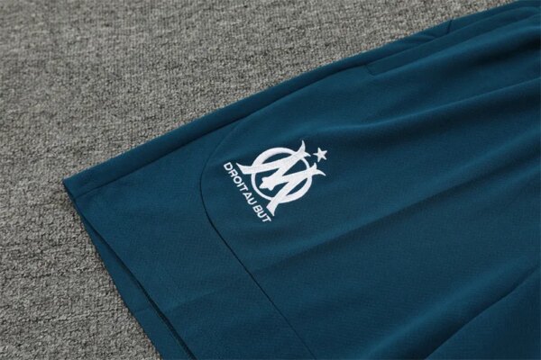 24-25 Olympique Marseille Short Sleeve Training Suit - Image 7