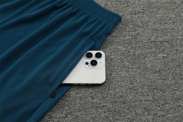24-25 Olympique Marseille Short Sleeve Training Suit - Image 9