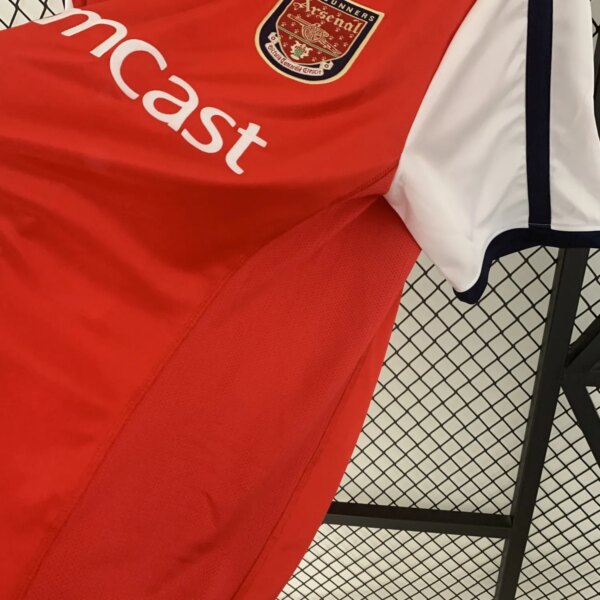 2001-02 Arsenal Home Retro Jersey - Image 4
