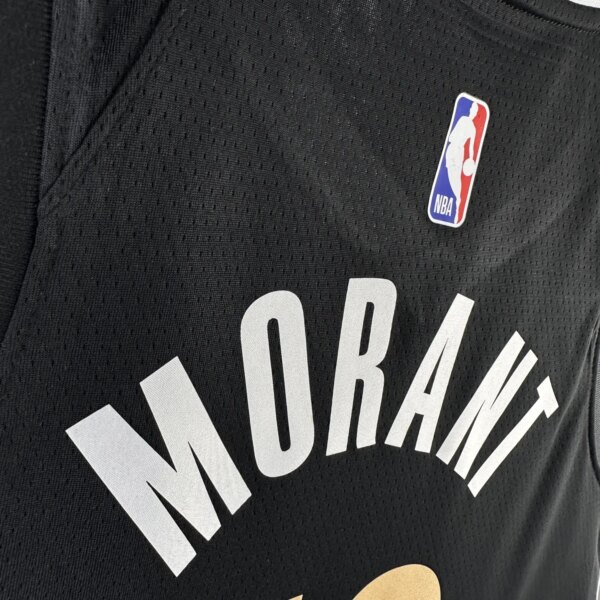 2024 Memphis Grizzlies City Edition MORANT #12 Swingman NBA Jersey - Image 7