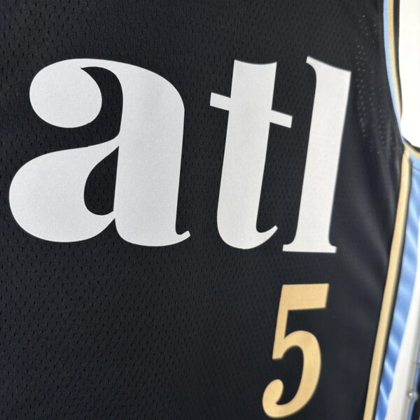 2024 Atlanta Hawks City Edition MURRAY #5 Swingman NBA Jersey - Image 3