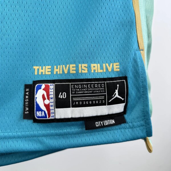 2024 Charlotte Hornets City Edition LaMelo Ball #1 Swingman NBA Jersey - Image 6