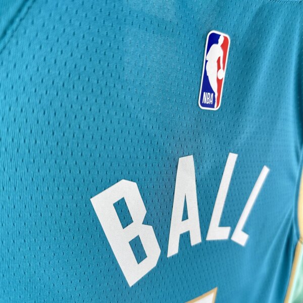2024 Charlotte Hornets City Edition LaMelo Ball #1 Swingman NBA Jersey - Image 8