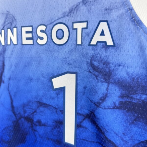 2024 Minnesota Timberwolves City Edition ANDERSON #1 Swingman NBA Jersey - Image 4