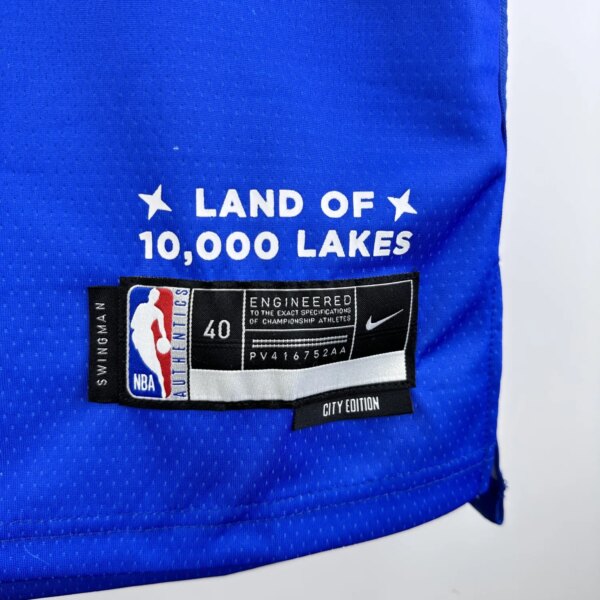 2024 Minnesota Timberwolves City Edition ANDERSON #1 Swingman NBA Jersey - Image 6