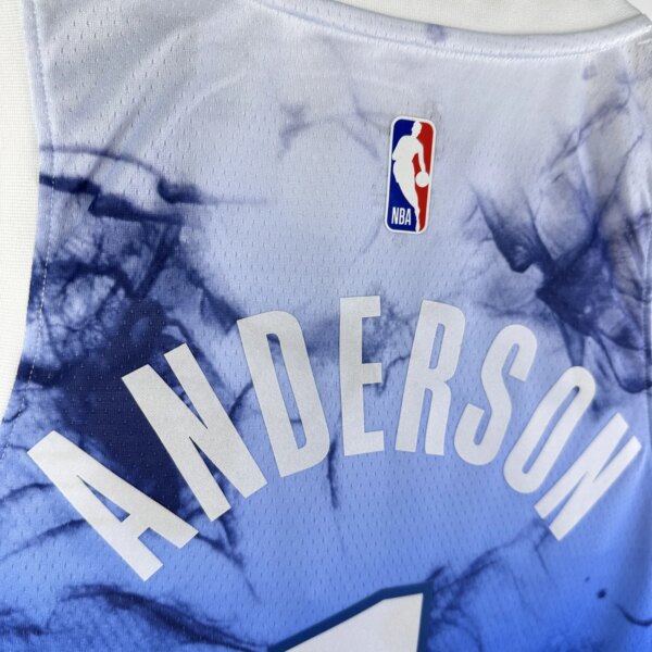 2024 Minnesota Timberwolves City Edition ANDERSON #1 Swingman NBA Jersey - Image 8