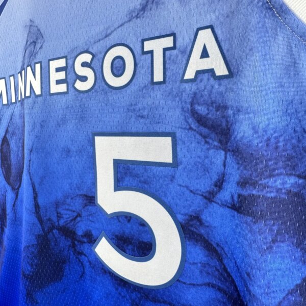 2024 Minnesota Timberwolves City Edition EDWARDS #5 Swingman NBA Jersey - Image 5