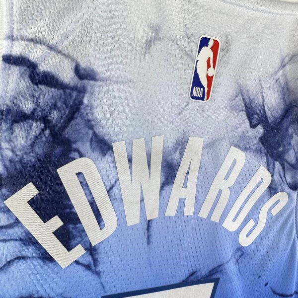 2024 Minnesota Timberwolves City Edition EDWARDS #5 Swingman NBA Jersey - Image 8