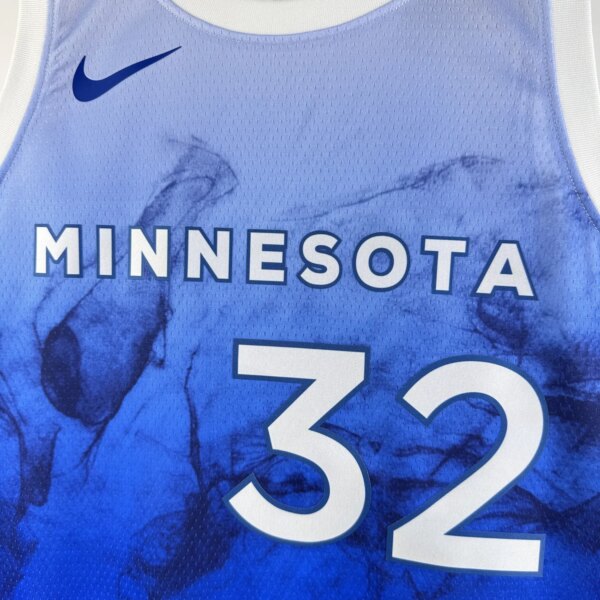 2024 Minnesota Timberwolves City Edition TOWNS #32 Swingman NBA Jersey - Image 3