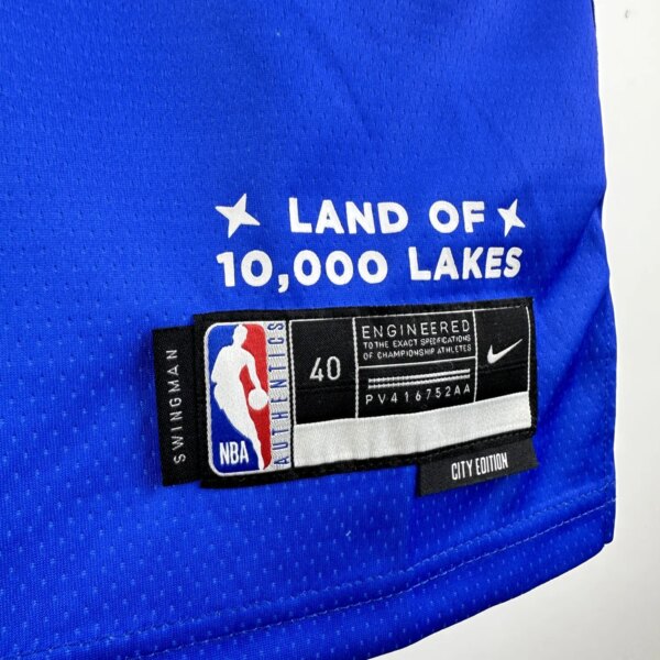 2024 Minnesota Timberwolves City Edition TOWNS #32 Swingman NBA Jersey - Image 6