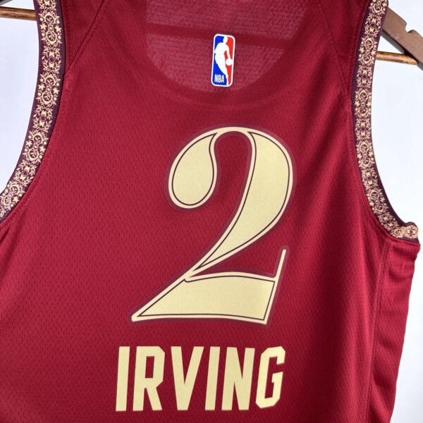 2024 Cleveland Cavaliers City Edition IRVING #2 Swingman NBA Jersey - Image 7